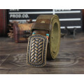 High-End Brass Buckle Luxo Pure Top Grãos Cinto de couro Genuine Homens